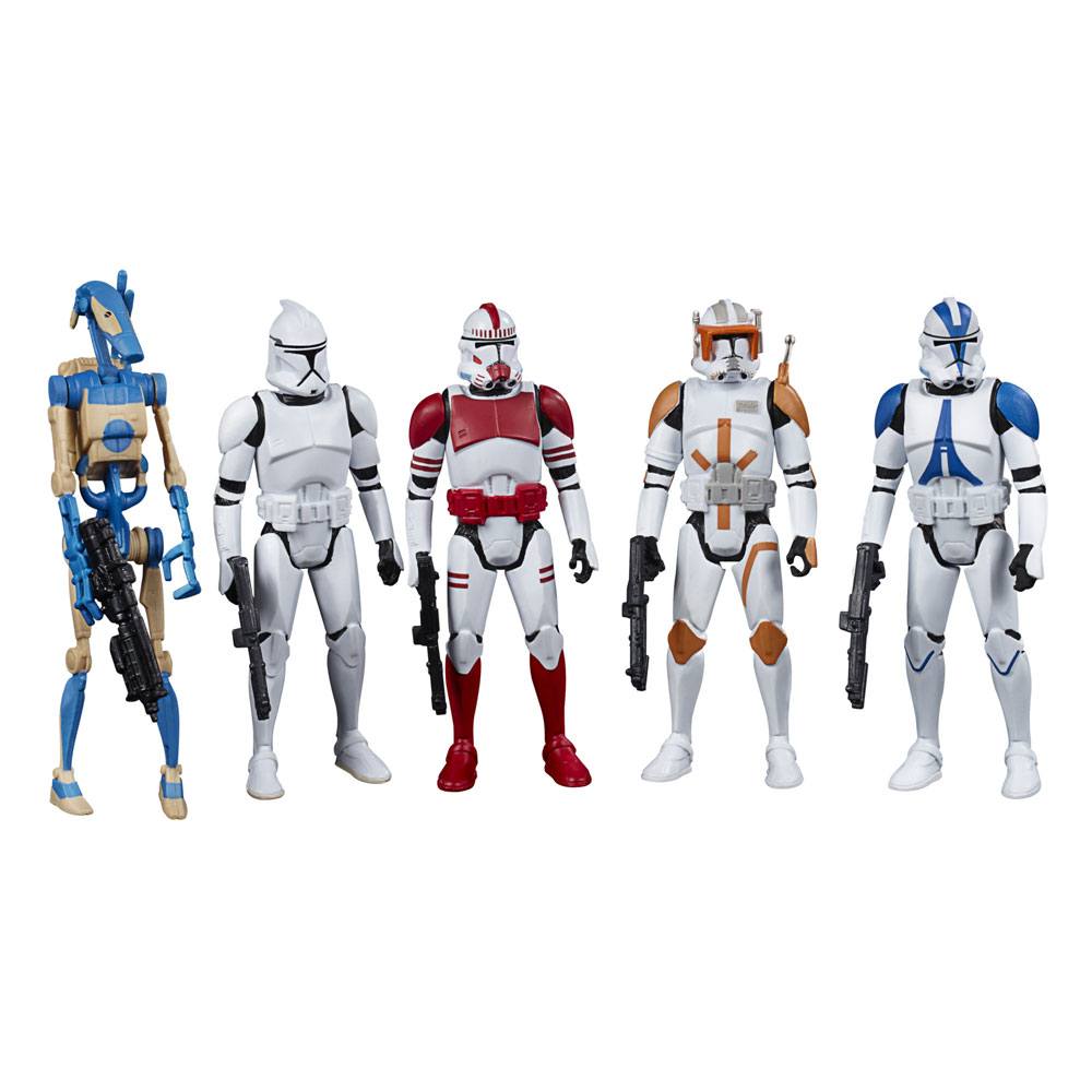 Figuras Galactic Republic Star Wars Celebrate the Saga Pack de 5 10 cm