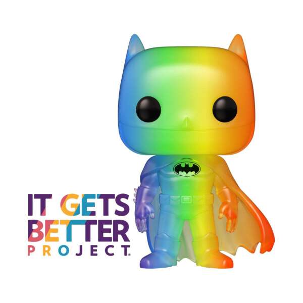 Funko Batman Pride 2020 DC Comics Figura POP! Heroes Vinyl (RNBW) 9 cm - Collector4U.com