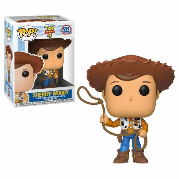 Funko Woody Toy Story 4 POP! Disney Vinyl Figura 9 cm - Collector4U.com