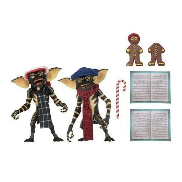 Gremlins Pack de 2 Figuras Christmas Carol Winter Scene Set 1 15 cm - Collector4u.com