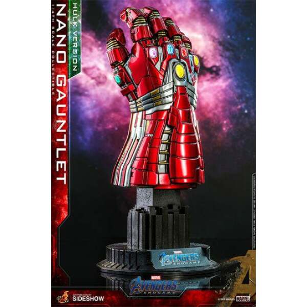 Guantelete Los Vengadores: Endgame Nano Gauntlet (Hulk Version) 22 cm, Hot Toys - Collector4U.com