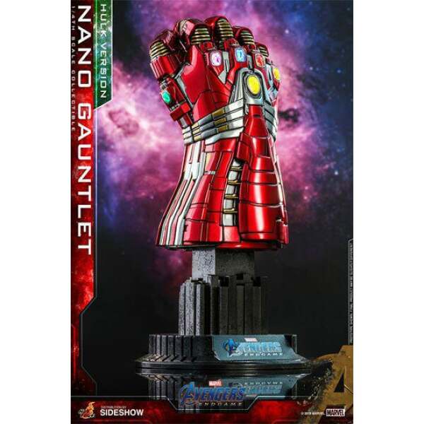 Guantelete Los Vengadores: Endgame Nano Gauntlet (Hulk Version) 22 cm, Hot Toys - Collector4U.com