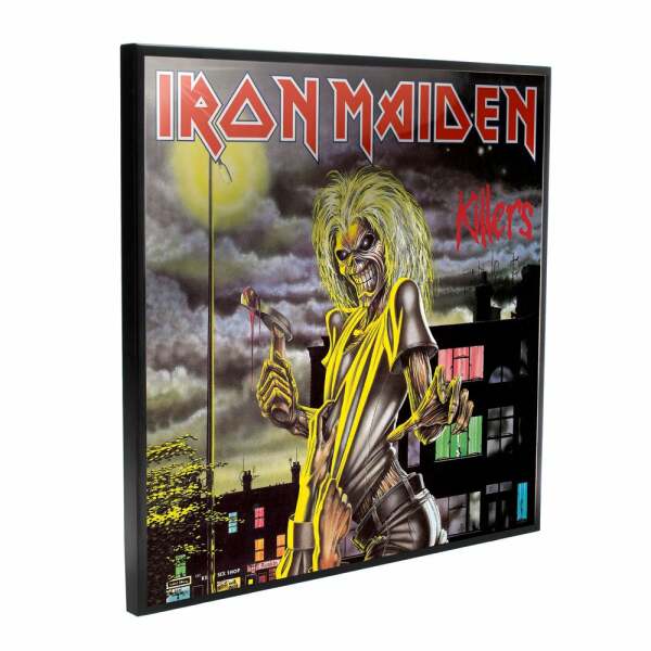 Iron Maiden Decoración Mural Crystal Clear Picture Killers 32 x 32 cm - Collector4u.com