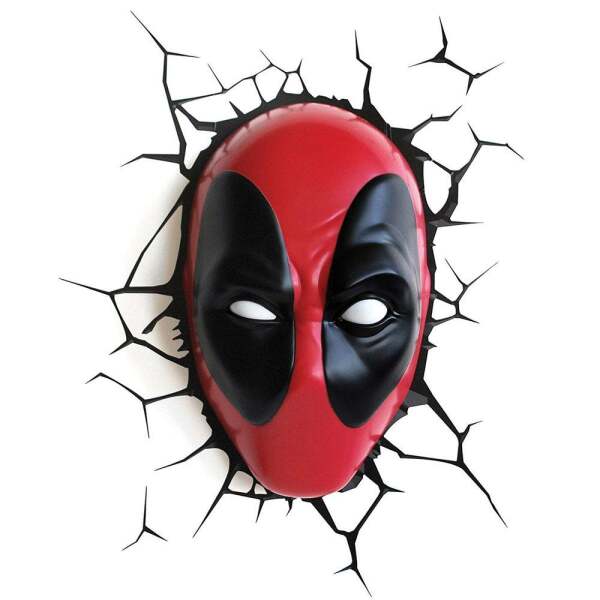 Lámpara 3D Deadpool LED, Marvel 3DLight - Collector4U.com