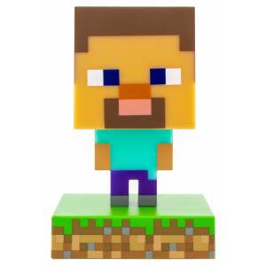 Lámpara 3D Icon Steve Minecraft - Collector4U.com