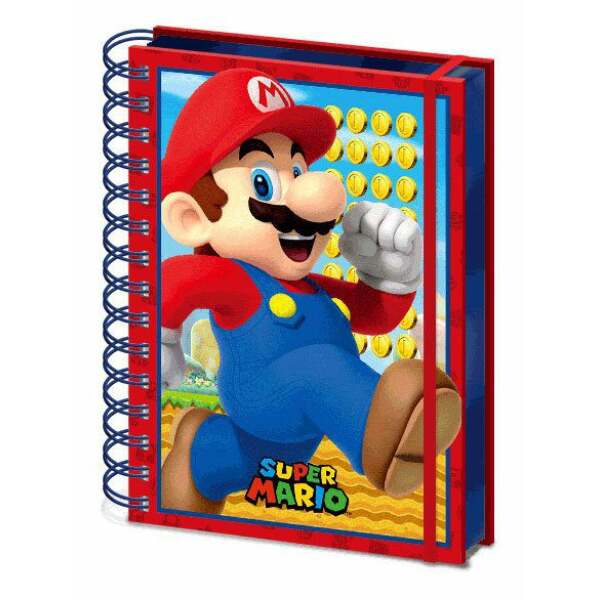 Libreta A5 Wiro 3D Mario Super Mario Pyramid - Collector4U.com