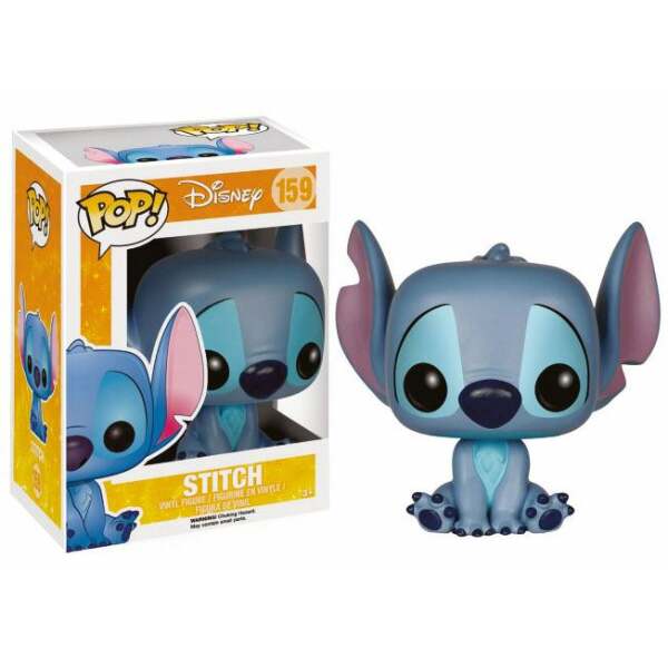 Lilo & Stitch POP! Vinyl Figura Stitch (Seated) 9 cm - Collector4U.com