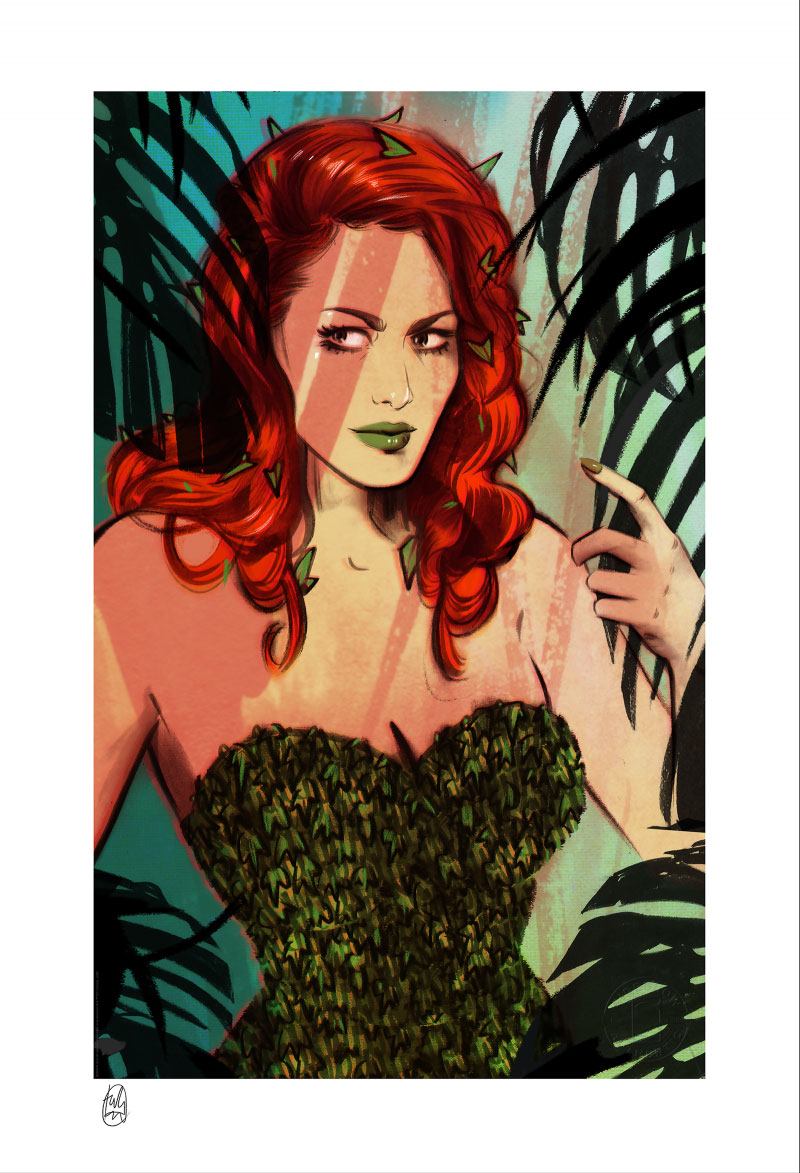 Litografia Poison Ivy DC Comics 43 x 64 cm