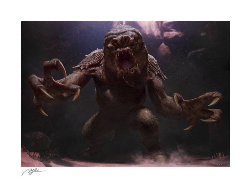 Litografia The Rancor Star Wars 61 x 46 cm