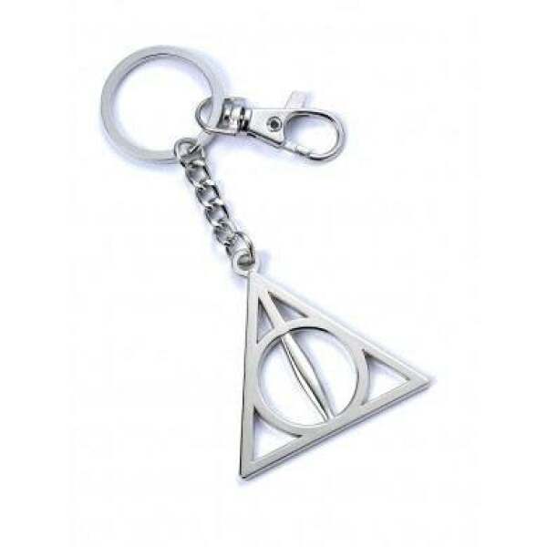 Llavero Deathly Hallows  Harry Potter (plateado) - Collector4u.com