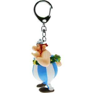 Llavero Obelix con Flores Asterix 13 cm - Collector4u.com