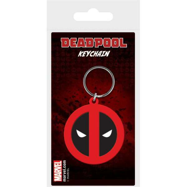 Llavero caucho Deadpool Symbol Marvel Comics 6 cm - Collector4U.com