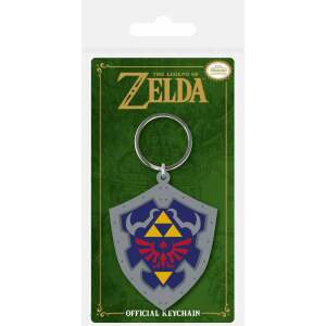 Llavero caucho Hylian Shield Legend of Zelda 6 cm - Collector4U.com