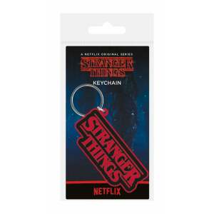 Llavero caucho Logo Stranger Things 6 cm - Collector4U.com