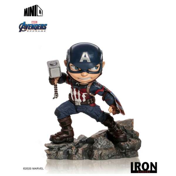 Minifigura Mini Co. PVC Captain America Los Vengadores Endgame 15 cm - Collector4U.com