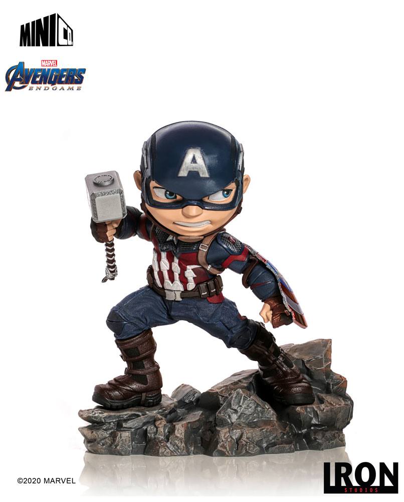 Minifigura Mini Co. PVC Captain America Los Vengadores Endgame 15 cm