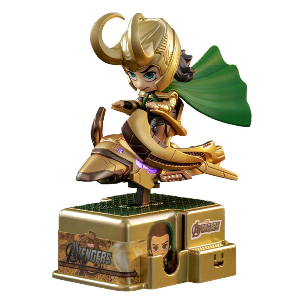 Minifigura con luz y sonido CosRider Loki Marvel Comics 15 cm