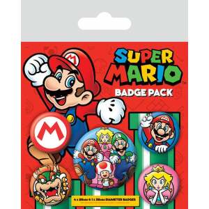 Pack 5 Chapas Super Mario Pyramid - Collector4U.com