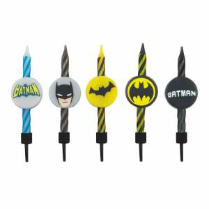 Pack de 10 Velas de Cumpleaños Batman DC Comics - Collector4u.com