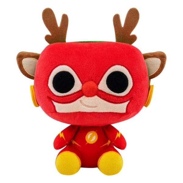 Peluche DC Holiday: Rudolph Flash DC Comics 18 cm - Collector4u.com