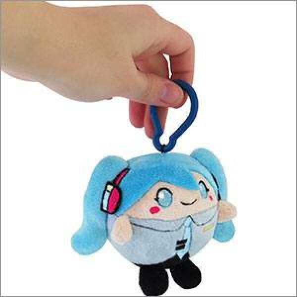 Peluche Squishable Micro Clip-On Miku Hatsune Miku 8 cm - Collector4u.com