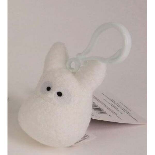 Peluche Totoro blanco Mi vecino Totoro Llavero 6 cm - Collector4U.com