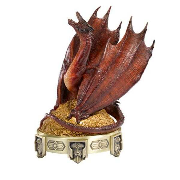 Quemador de incienso Smaug El Hobbit La desolación de Smaug 25 cm  Noble Collection - Collector4u.com