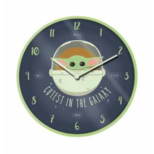 Reloj de Pared Cutest In The Galaxy Star Wars The Mandalorian - Collector4U.com