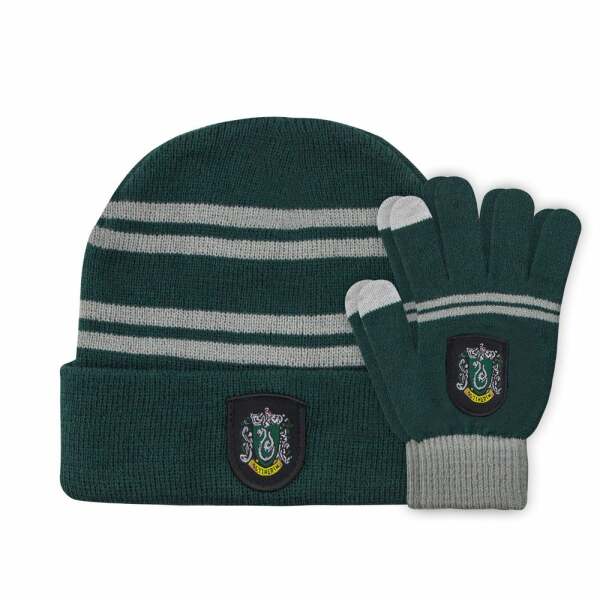 Set de Beanie & Guantes Niño Slytherin Harry Potter - Collector4u.com