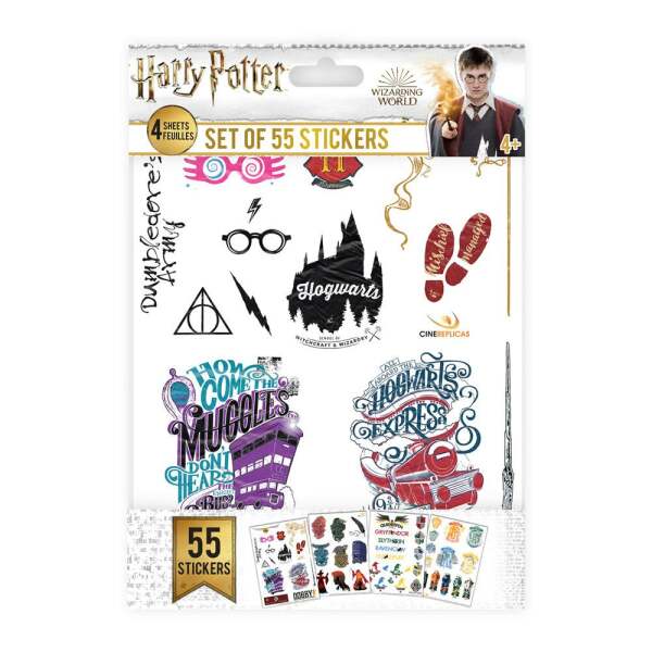 Set de Pegatinas Symbols Harry Potter - Collector4u.com