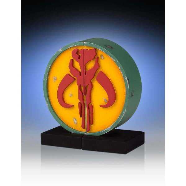 Soportalibros Mandalorian Logo Star Wars 11 cm - Collector4U.com