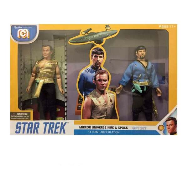 Star Trek Pack de 2 Figuras Mirror Universe Spock & Kirk 20 cm - Collector4U.com