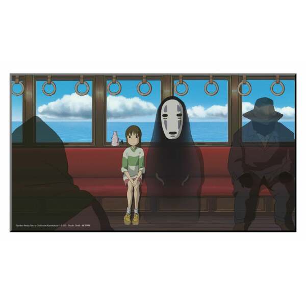 Studio Ghibli Póster de madera El viaje de Chihiro 37,5 x 20,5 cm - Collector4U.com