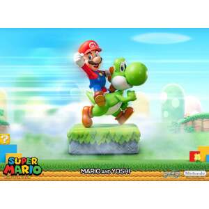 Super Mario Estatua Mario & Yoshi 48 cm - Collector4U.com