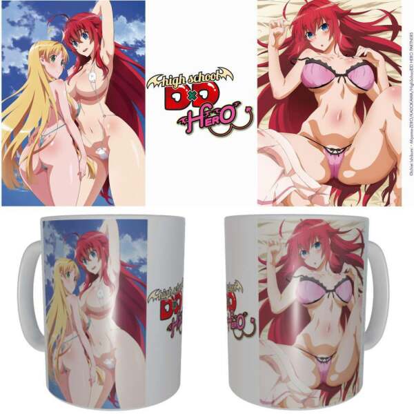 Taza Cerámica Gremory & Argento High School DxD Hero - Collector4u.com