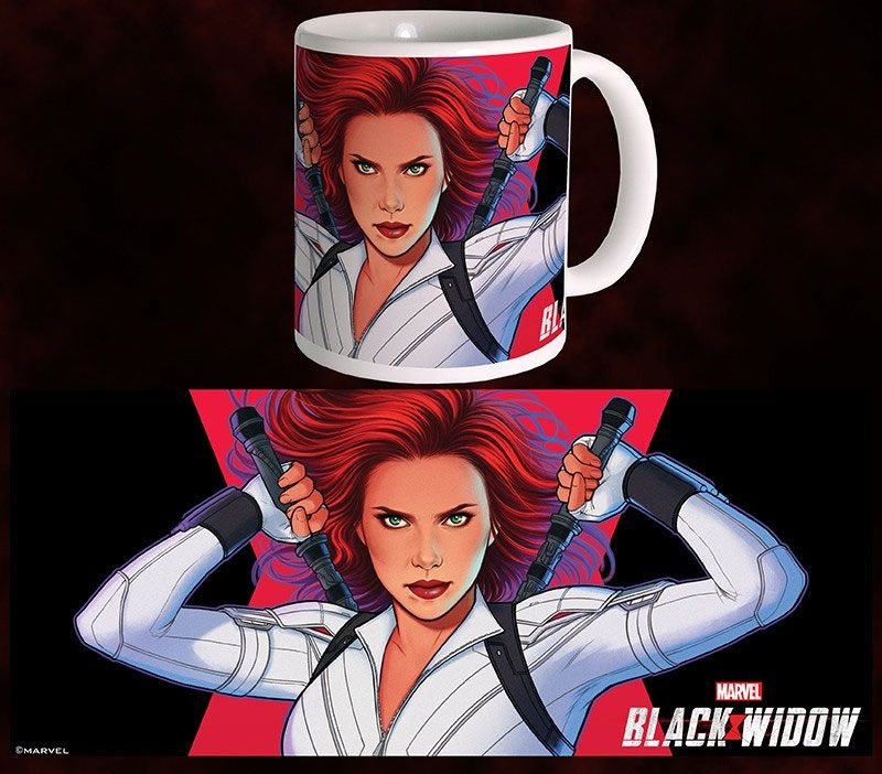 Taza White Widow Black Widow Movie