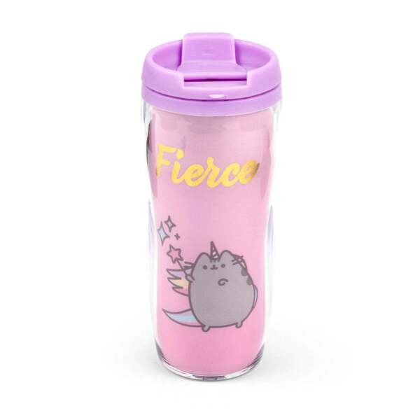 Taza de Viaje Fierce Pusheen - Collector4U.com