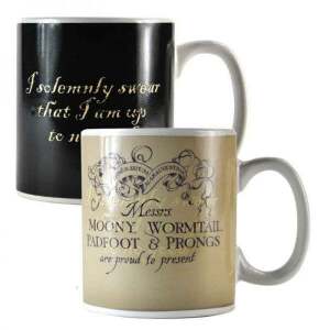 Taza sensitiva al calor Marauder’s Map Harry Potter - Collector4u.com