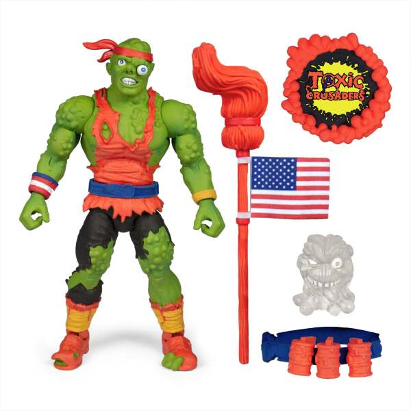 Toxic Crusaders Figura Deluxe Toxic Crusader 18 cm - Collector4U.com