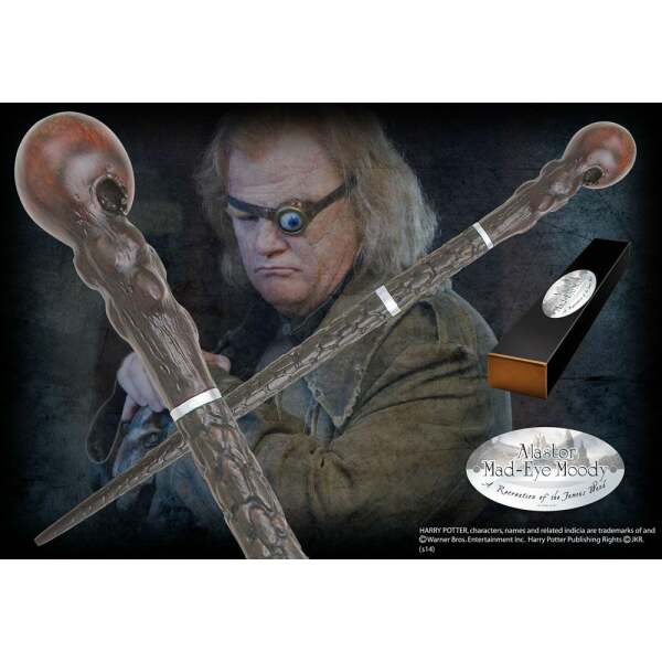 Varita Mágica Alastor Mad-Eye Moody Harry Potter (edición carácter) - Collector4u.com