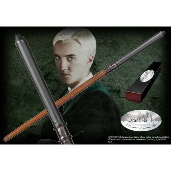 Varita Mágica Draco Malfoy Harry Potter (edición carácter) - Collector4u.com