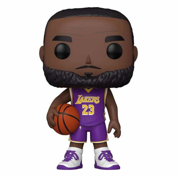 NBA Figura Super Sized POP! Vinyl LeBron James (Purple Jersey) 25 cm - Collector4U.com