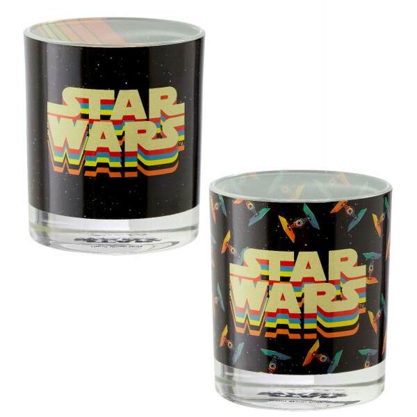 Pack de 2 Vasos para zumo Retro Vehicles Star Wars - Collector4U.com