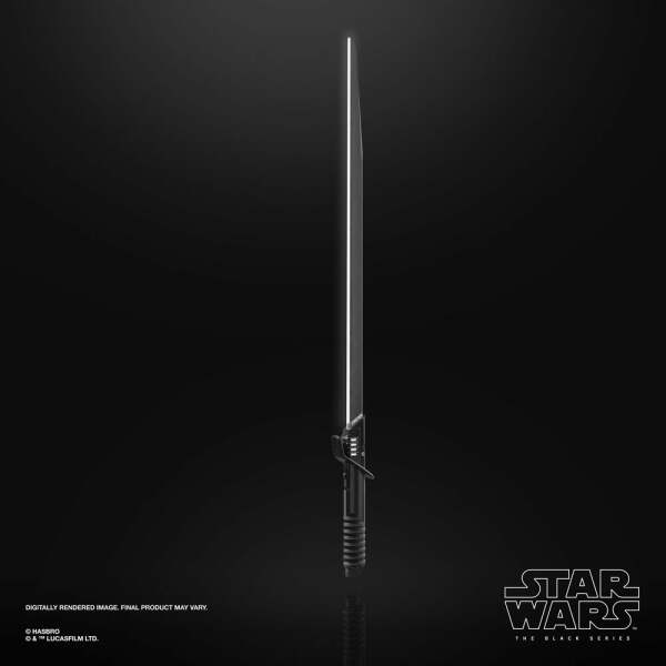 Sable de Luz Mandalorian Darksaber Star Wars The Mandalorian Black Series réplica 1/1 Force FX Elite - Collector4U.com