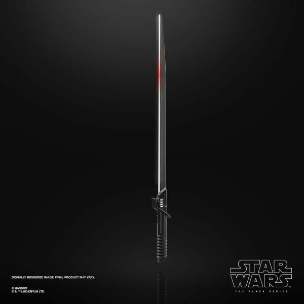 Sable de Luz Mandalorian Darksaber Star Wars The Mandalorian Black Series réplica 1/1 Force FX Elite - Collector4U.com