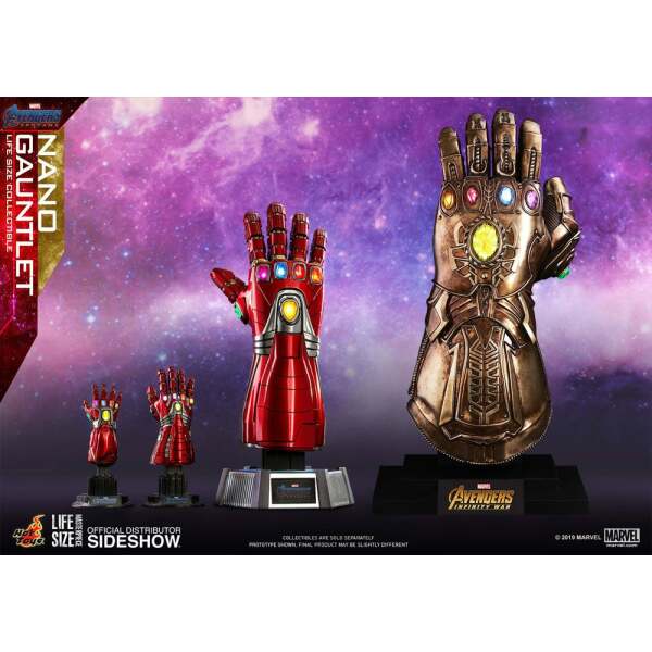 Guantelete Los Vengadores: Endgame, Masterpiece 1/1 Nano Gauntlet 52 cm  Hot Toys - Collector4U.com