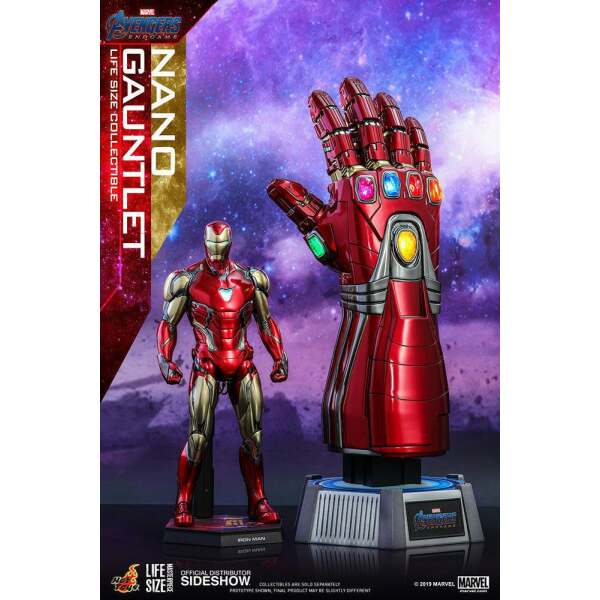 Guantelete Los Vengadores: Endgame, Masterpiece 1/1 Nano Gauntlet 52 cm  Hot Toys - Collector4U.com