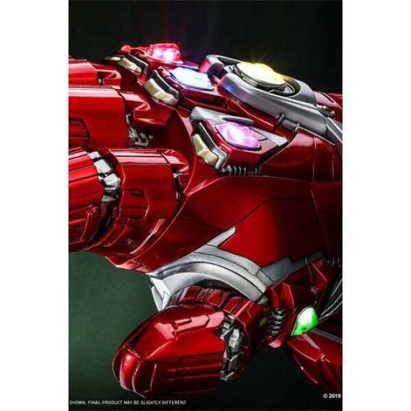 Guantelete Los Vengadores: Endgame Masterpiece 1/1 Nano Gauntlet (Hulk Version) 71 cm, Hot Toys - Collector4U.com