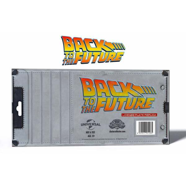 DeLorean Matrícula Back To The Future Replica 1/1 ´Outatime´ - Collector4u.com