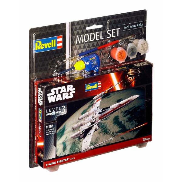 Maqueta Model Set X-Wing Fighter Star Wars 1/112 11 cm Revell - Collector4U.com